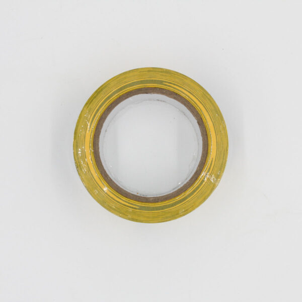 BLACK/YELLOW HAZARD TAPE (STICKY) - Image 3