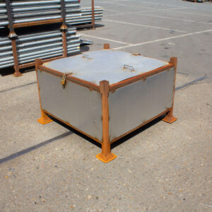 FITTING BINS C/W LOCKABLE LIDS - New
