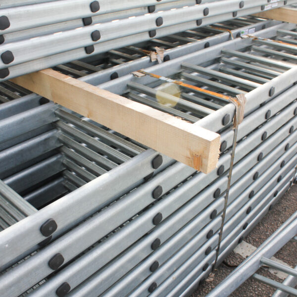 Used GALVANISED STEEL LADDERS