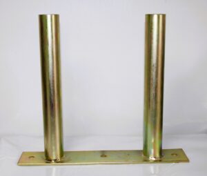 50 X 12INCH DOUBLE TIE BARS & 100 THUNDER BOLTS